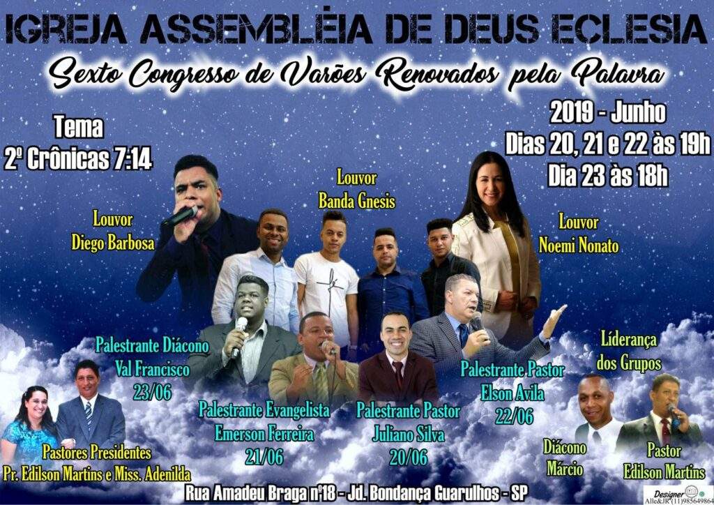 Banner Congresso de Varões